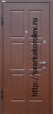 стальные двери порошковой окраской