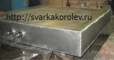 изготовление баков алюминия. производство металлических баков