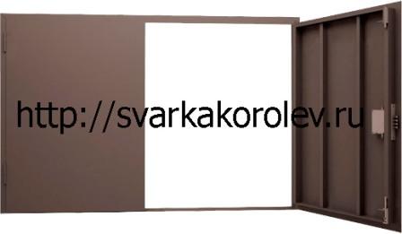 ворота гаражные металлические цена, ворота гаражные распашные цена