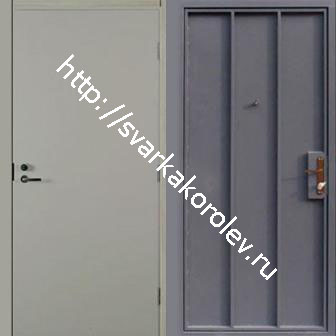 установка стальных дверей