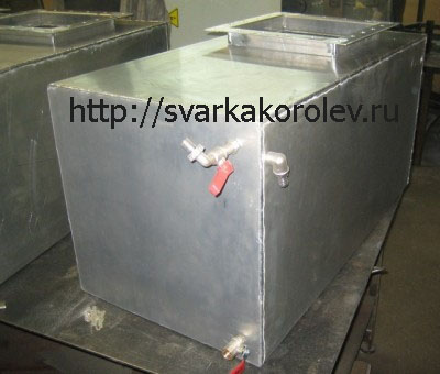 изготовить бак нержавейки. баки из нержавейки от производителя